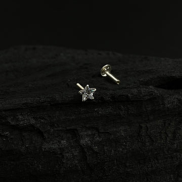 Big Star Nose Pin (4mm)